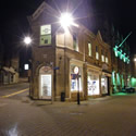Harrison Estate Agens Office at night