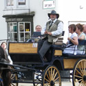 Tourist transportation around Cathedral Quarter